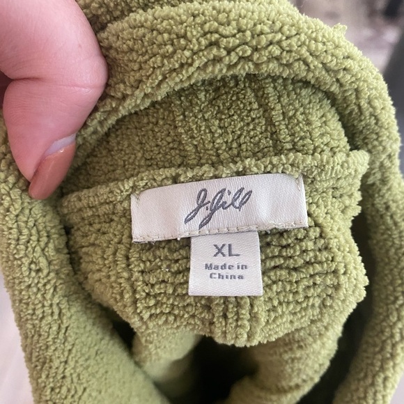 Vintage green cowl neck sweater - Picture 2 of 6